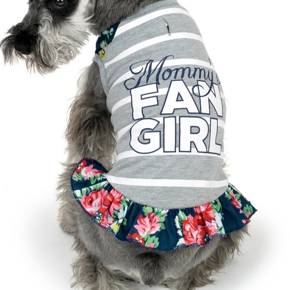 vibrantlife Other - ❤️10/$13 New mommy's fan girl dog dress